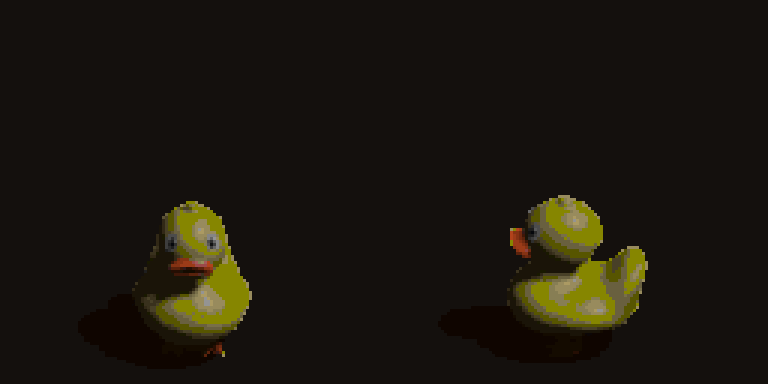 Death: the duck goes belly-up